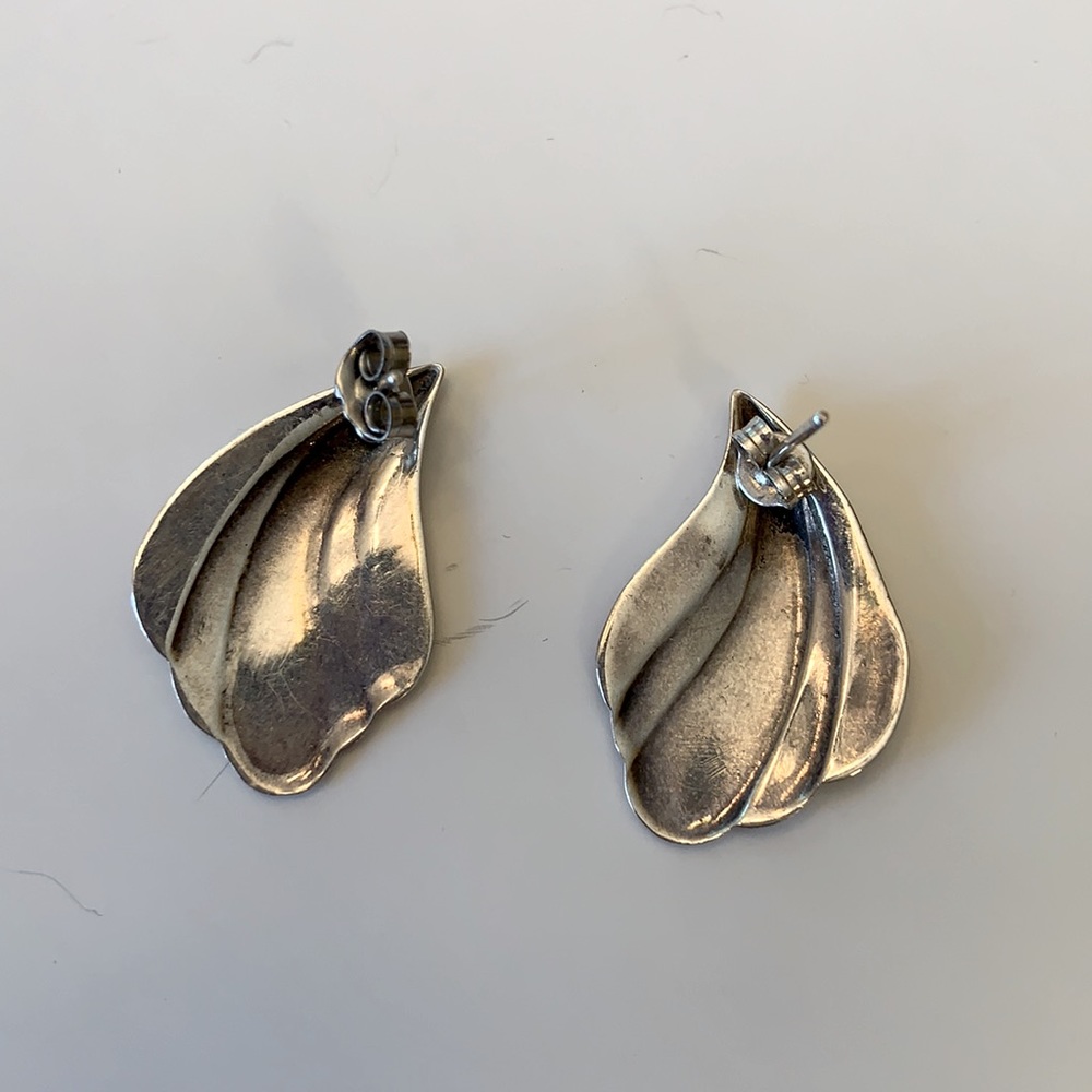 Sterling silver earrings - Picture 3 of 3